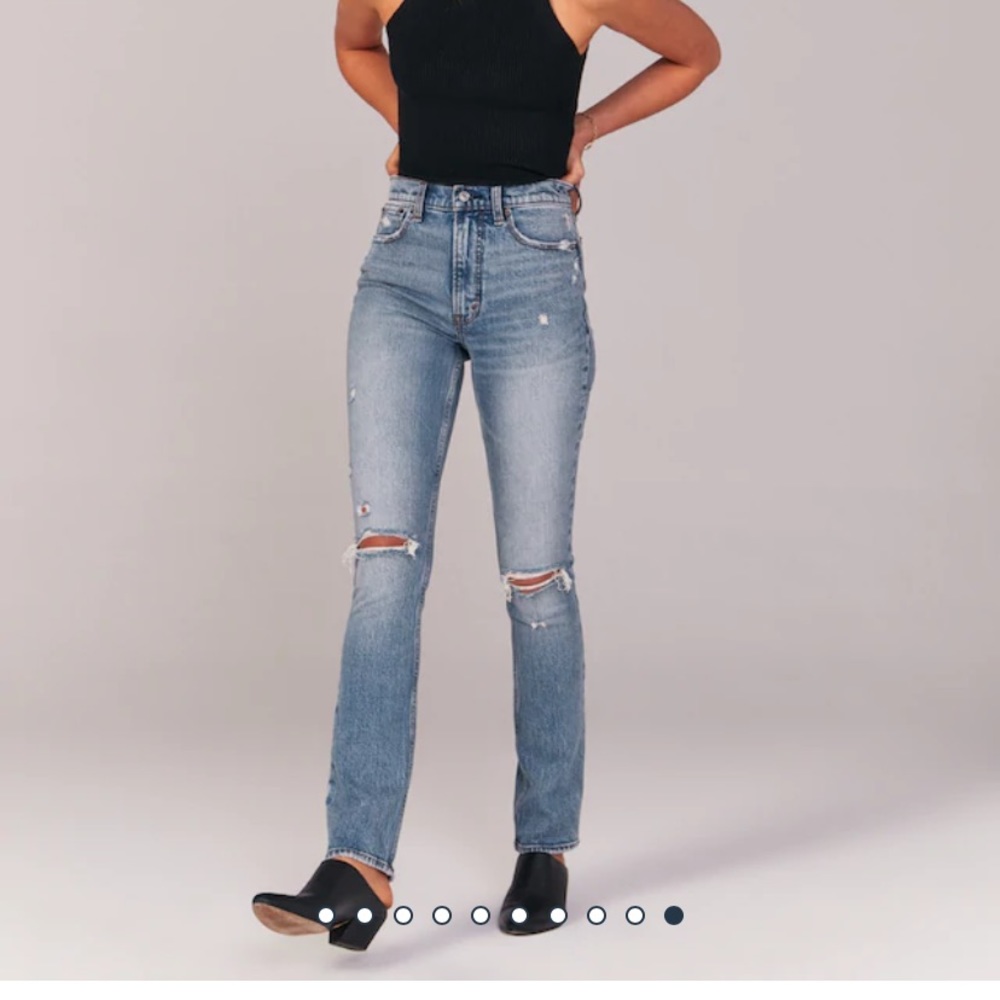 90s high rise skinny jeans
